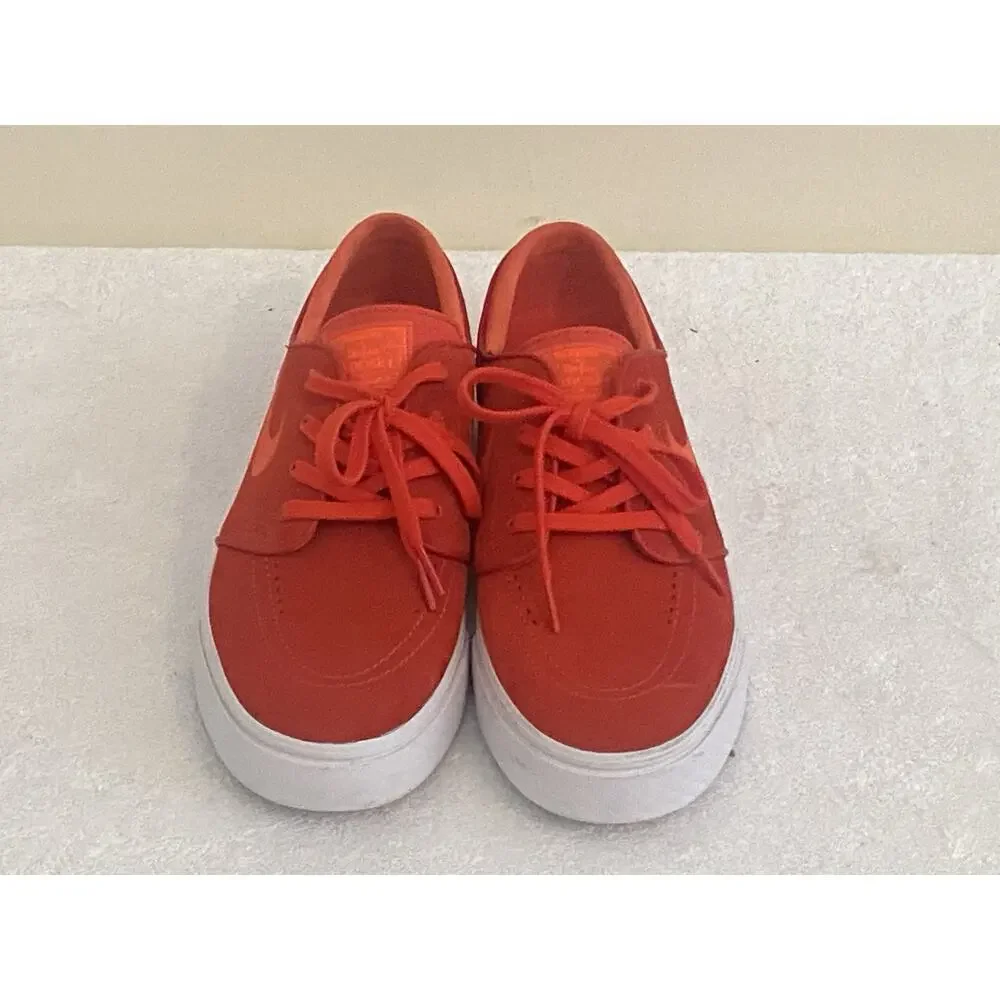 Nike Zoom Stefan Janoski Men’s Skateboard Sneaker Shoes‎ Red Suede Size 9.5
